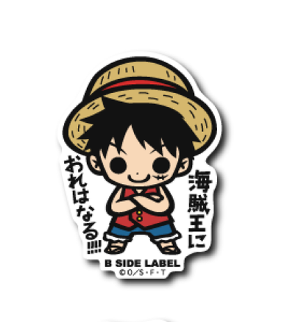 One Piece - Luffy 1 Small Sticker (B-SIDE LABEL)