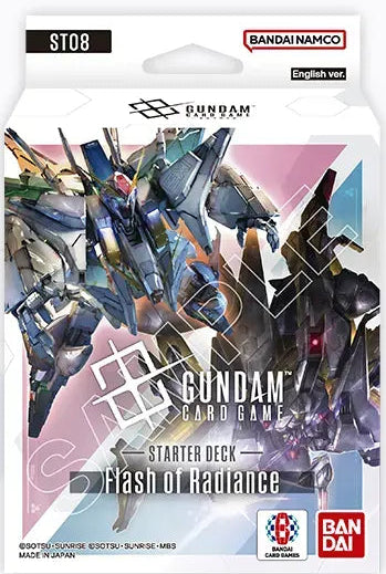 Gundam Card Game - Starter Deck - ST-08 - Flash of Radiance Starter Deck