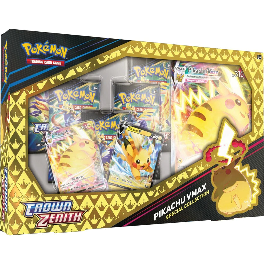 Pokémon TCG - Sword & Shield - Crown Zenith - Pikachu Vmax Special Collection Box