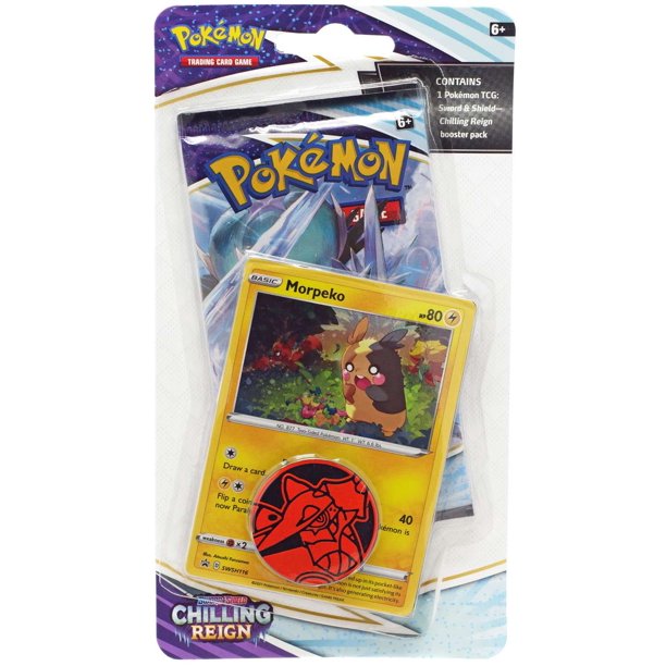 Pokémon TCG - Sword & Shield - Chilling Reign - Checklane Blister Pack (Morpeko)
