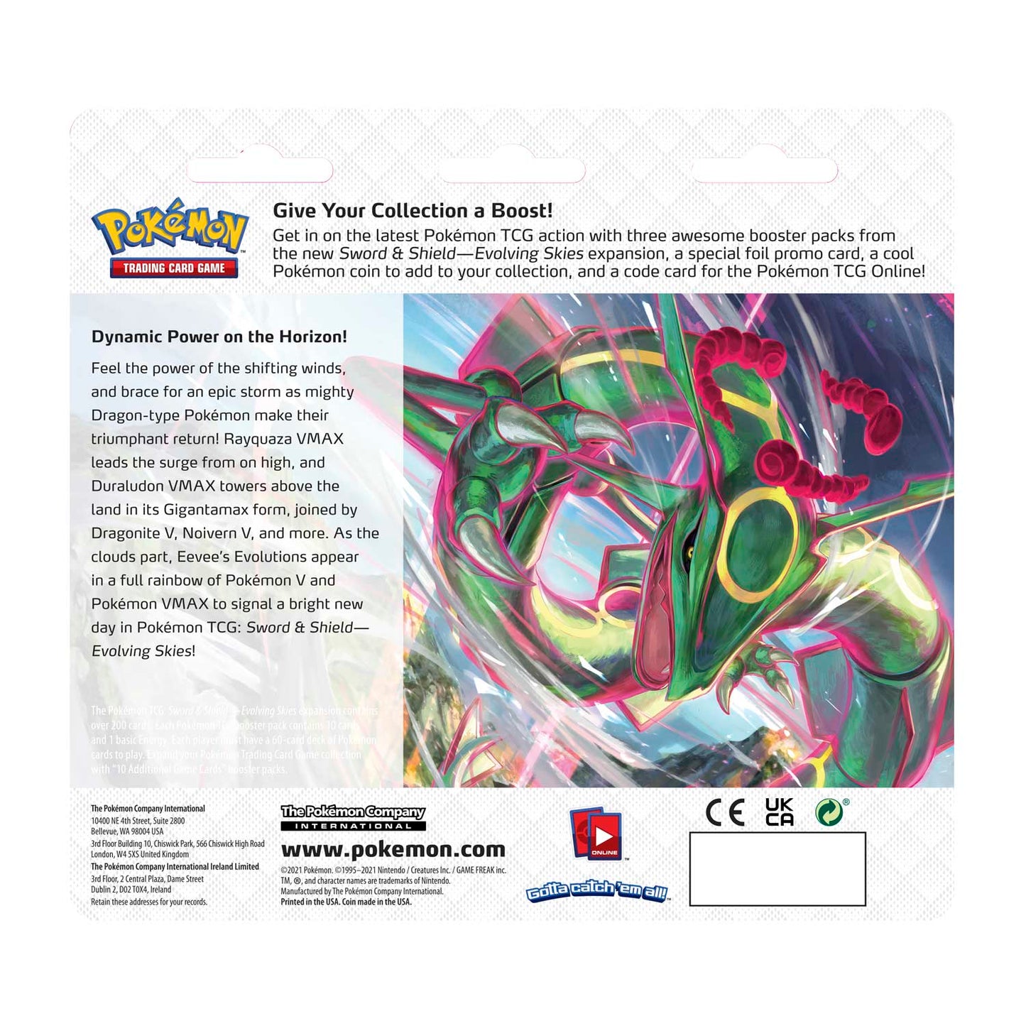 Pokémon TCG - Sword & Shield - Evolving Skies - 3 Packs Blister (Umbreon)