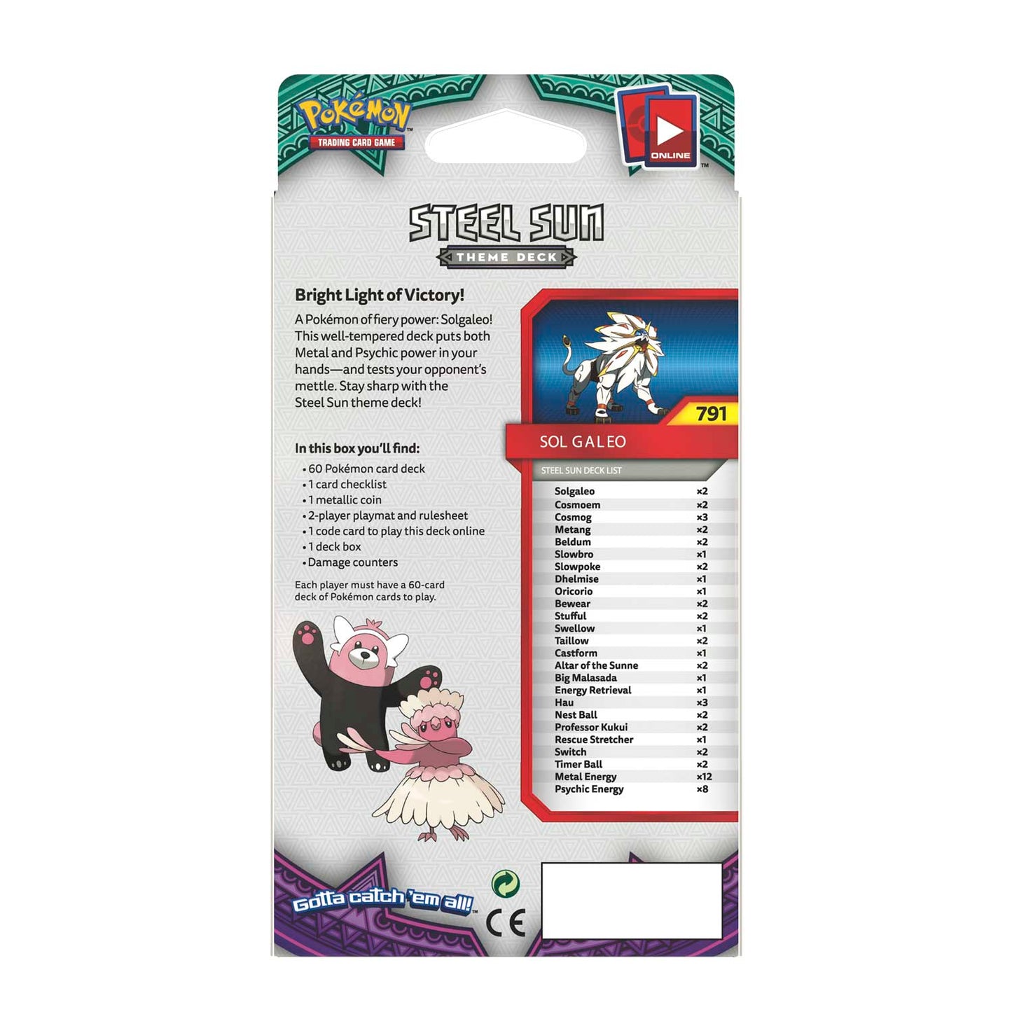 Pokémon TCG - Sun & Moon - Guardian Rising - Theme Deck (Lunala)