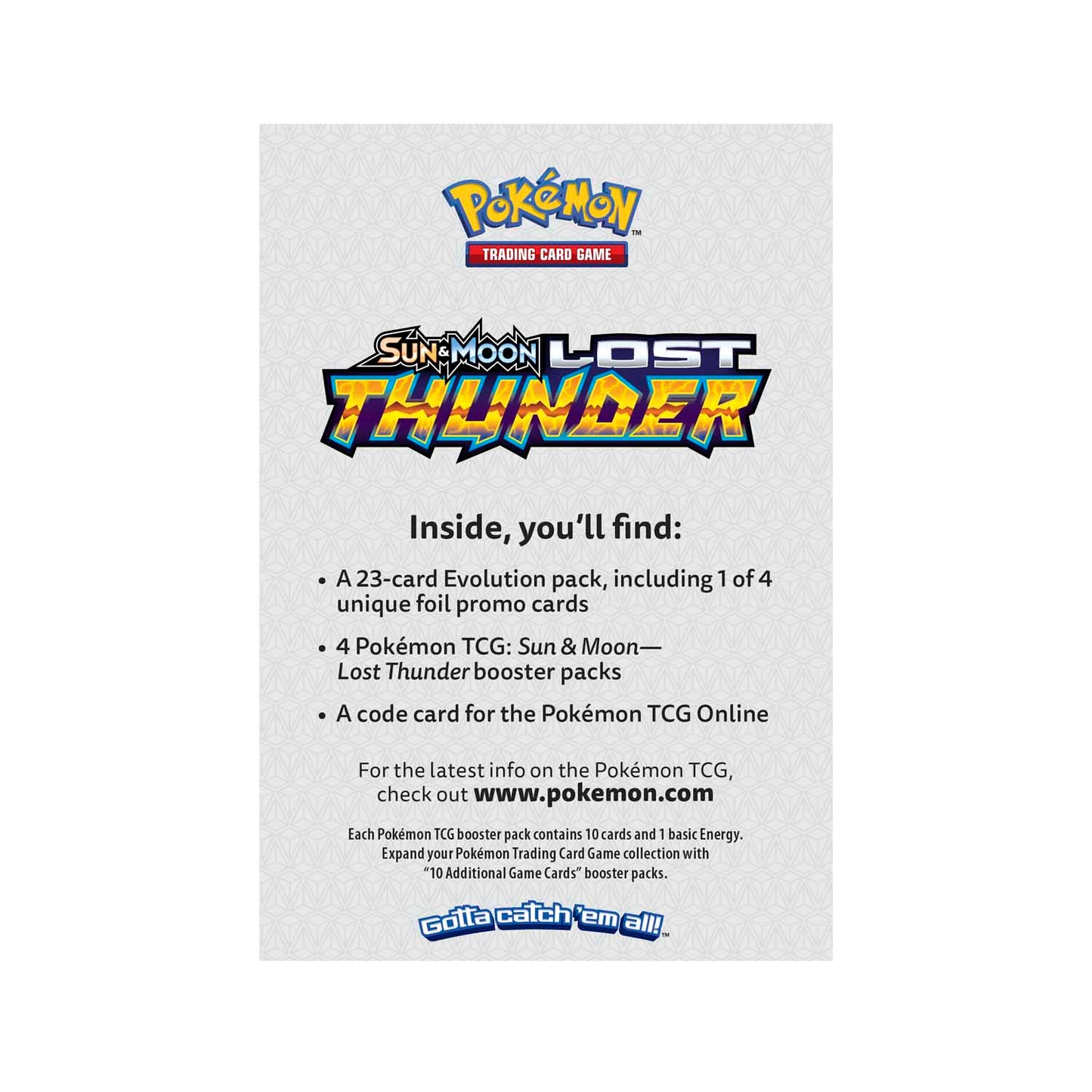 Pokémon - Sun & Moon - Lost Thunder - Build & Battle Kit