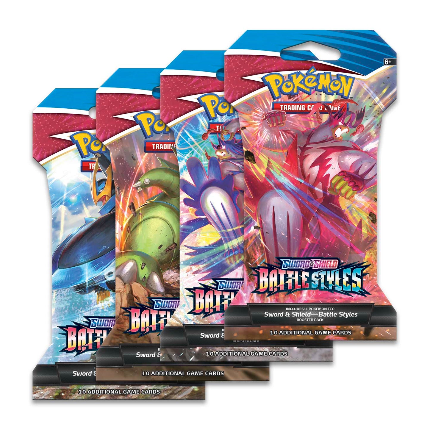 Pokémon - Sword & Shield - Battle Styles - Sleeved Booster Pack