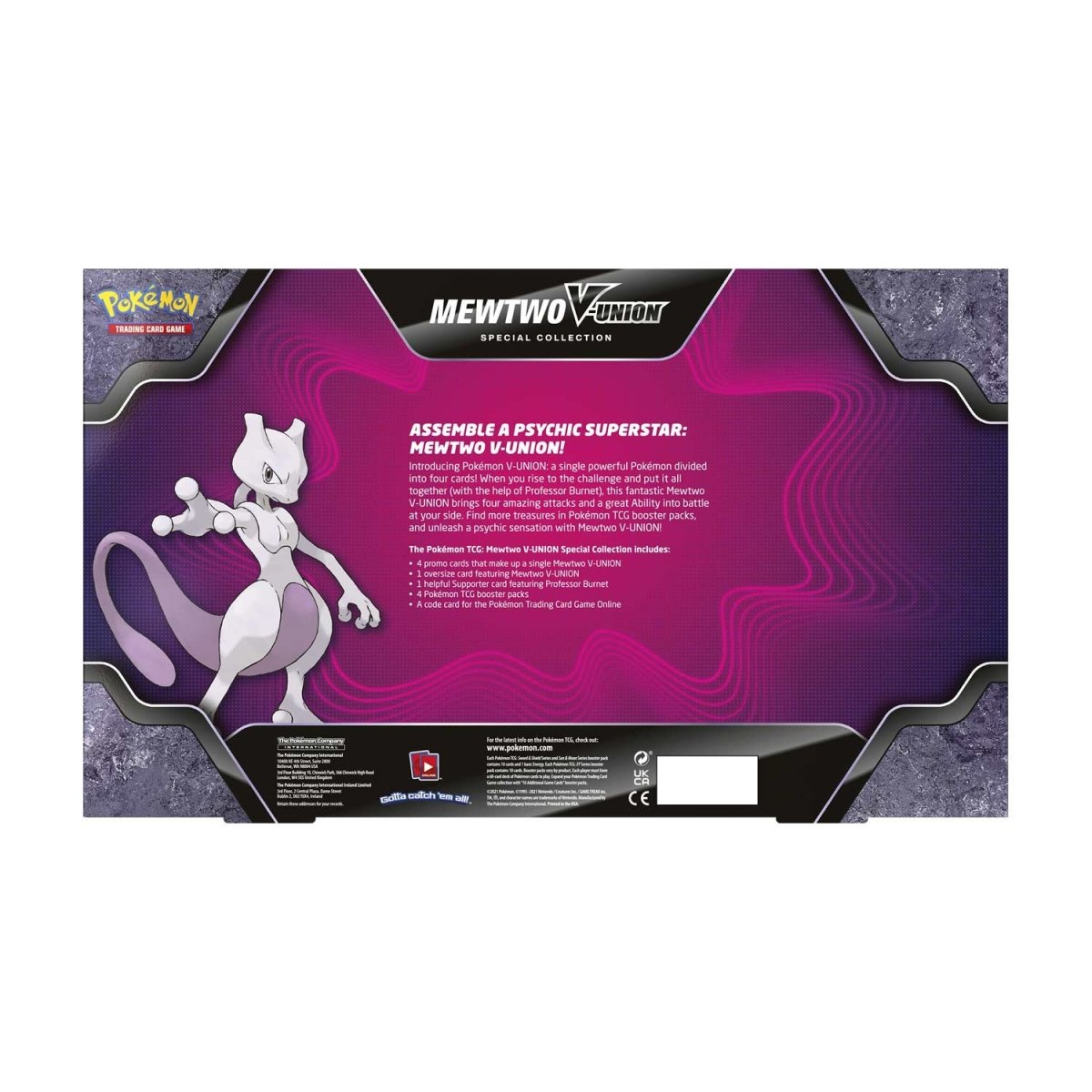 Pokémon TCG - Sword & Shield - Mewtwo V-Union Special Collection