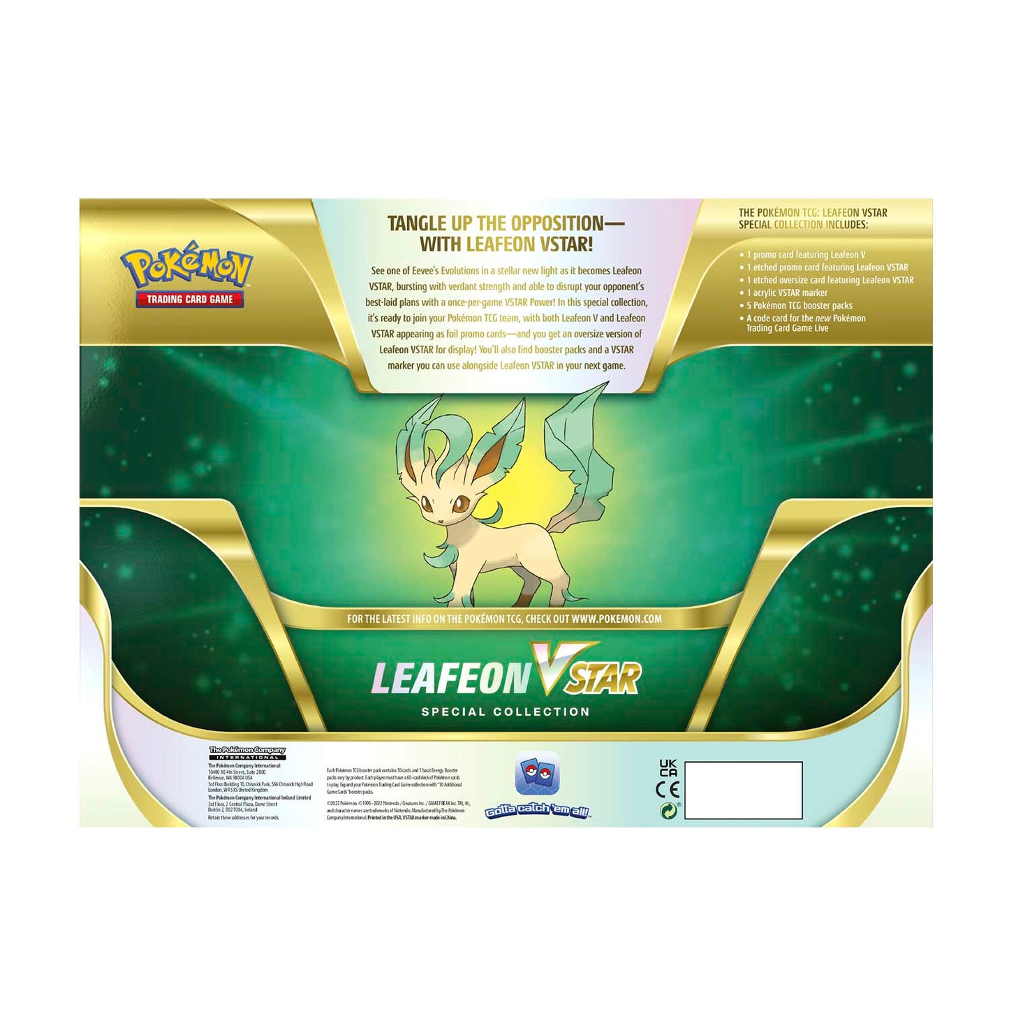 Pokémon TCG - Sword & Shield - Leafeon Vstar Special Collection