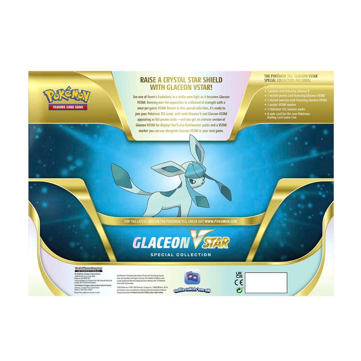 Pokémon - Sword & Shield - Glaceon Vstar Special Collection