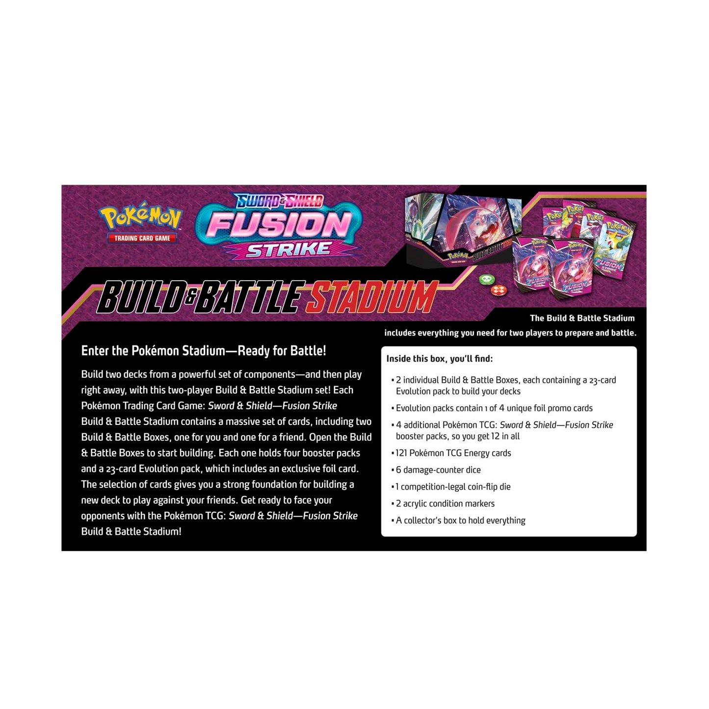 Pokémon - Sword & Shield - Fusion Strike - Build & Battle Stadium