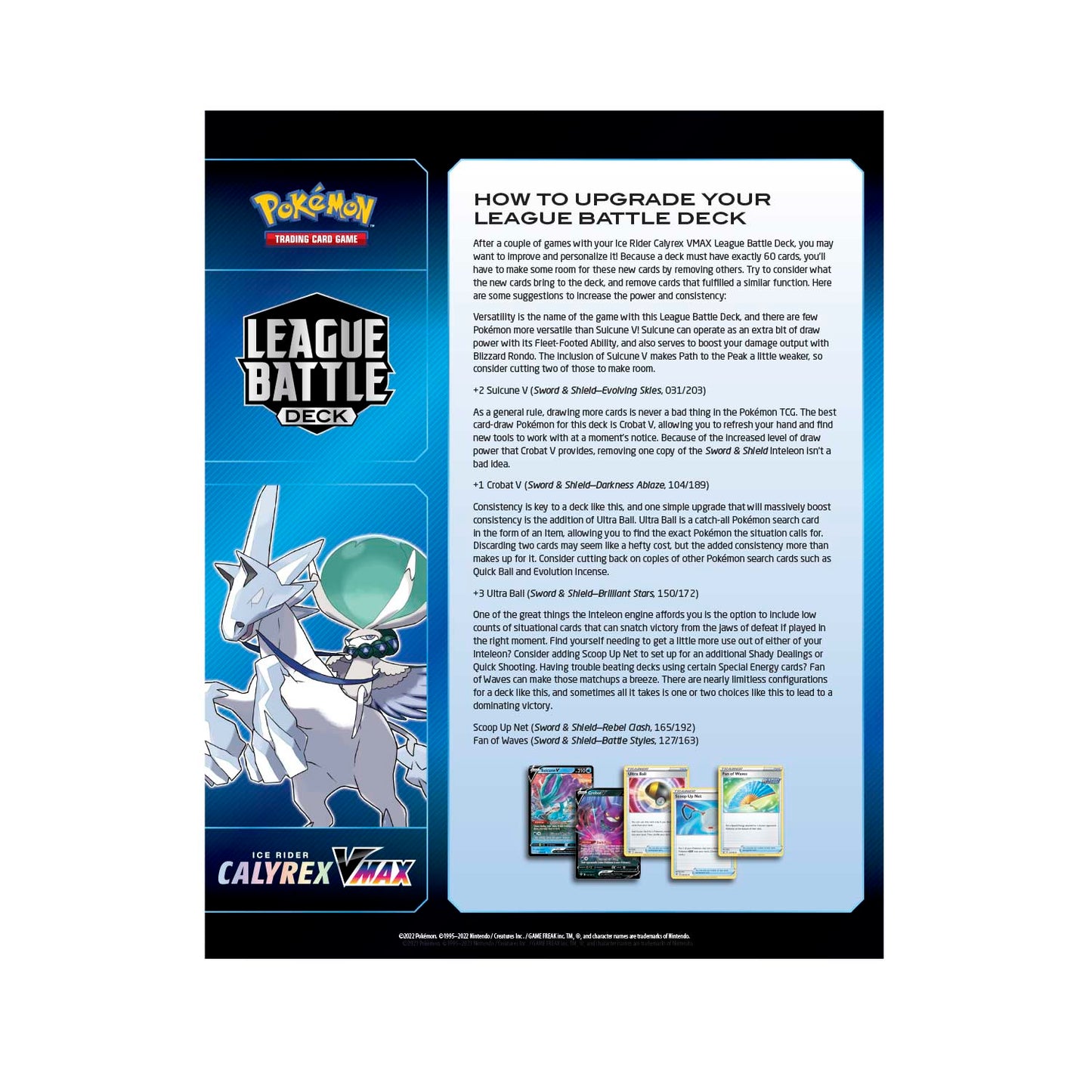 Pokémon TCG - Sword & Shield - League Battle Deck (Ice Rider Calyrex VMAX)