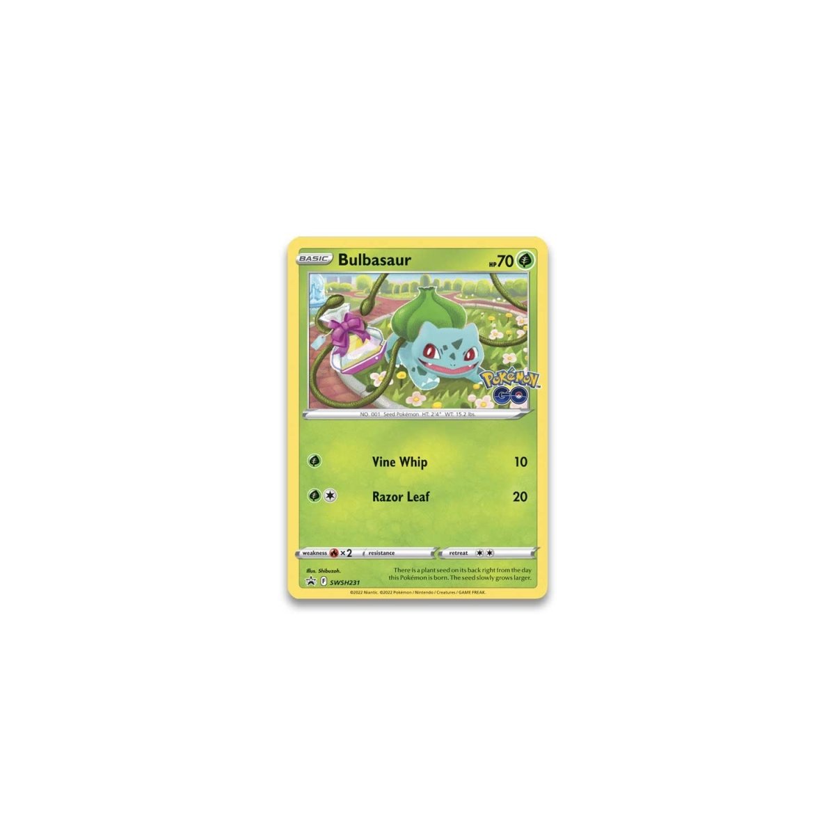 Pokémon TCG - Sword & Shield - Pokemon Go Pin Box (Bulbasaur)