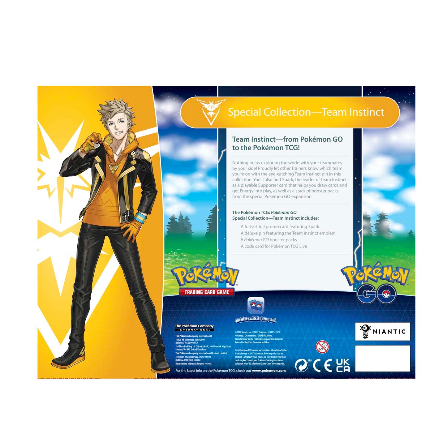 Pokémon TCG - Sword & Shield - Pokemon Go - Team Instinct Special Collection