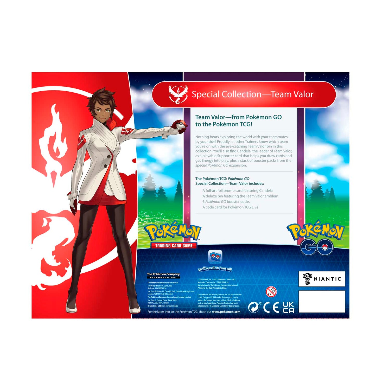 Pokémon TCG - Sword & Shield - Pokémon GO - Team Valor Special Collection