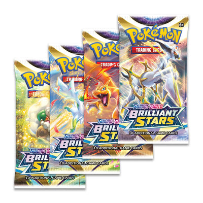 Pokémon TCG: Sword & Shield-Brilliant Stars Booster Pack (10 cards)