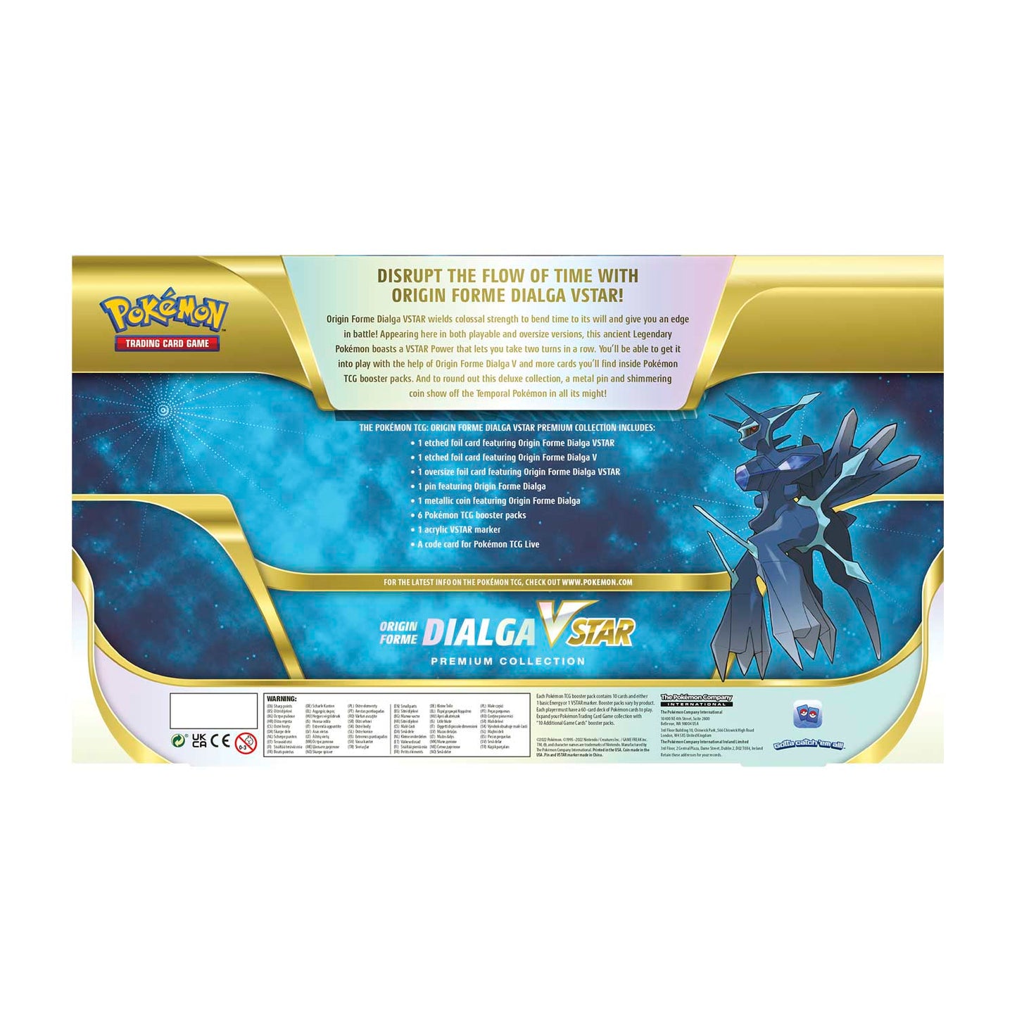 Pokémon TCG - Sword & Shield - Dialga Vstar Premium Collection