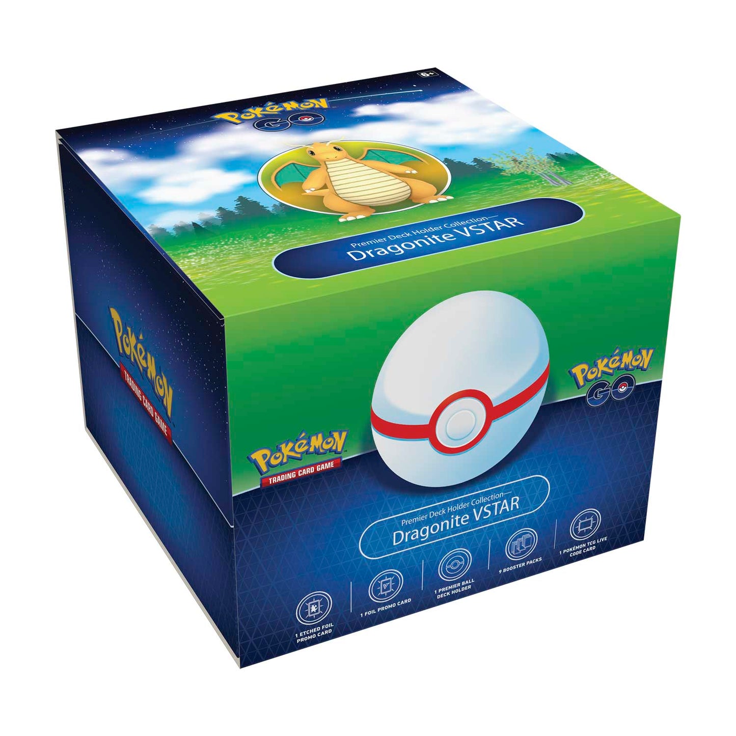 Pokémon - Sword & Shield - Pokemon Go - Premier Deck Holder Collection (Dragonite VSTAR)