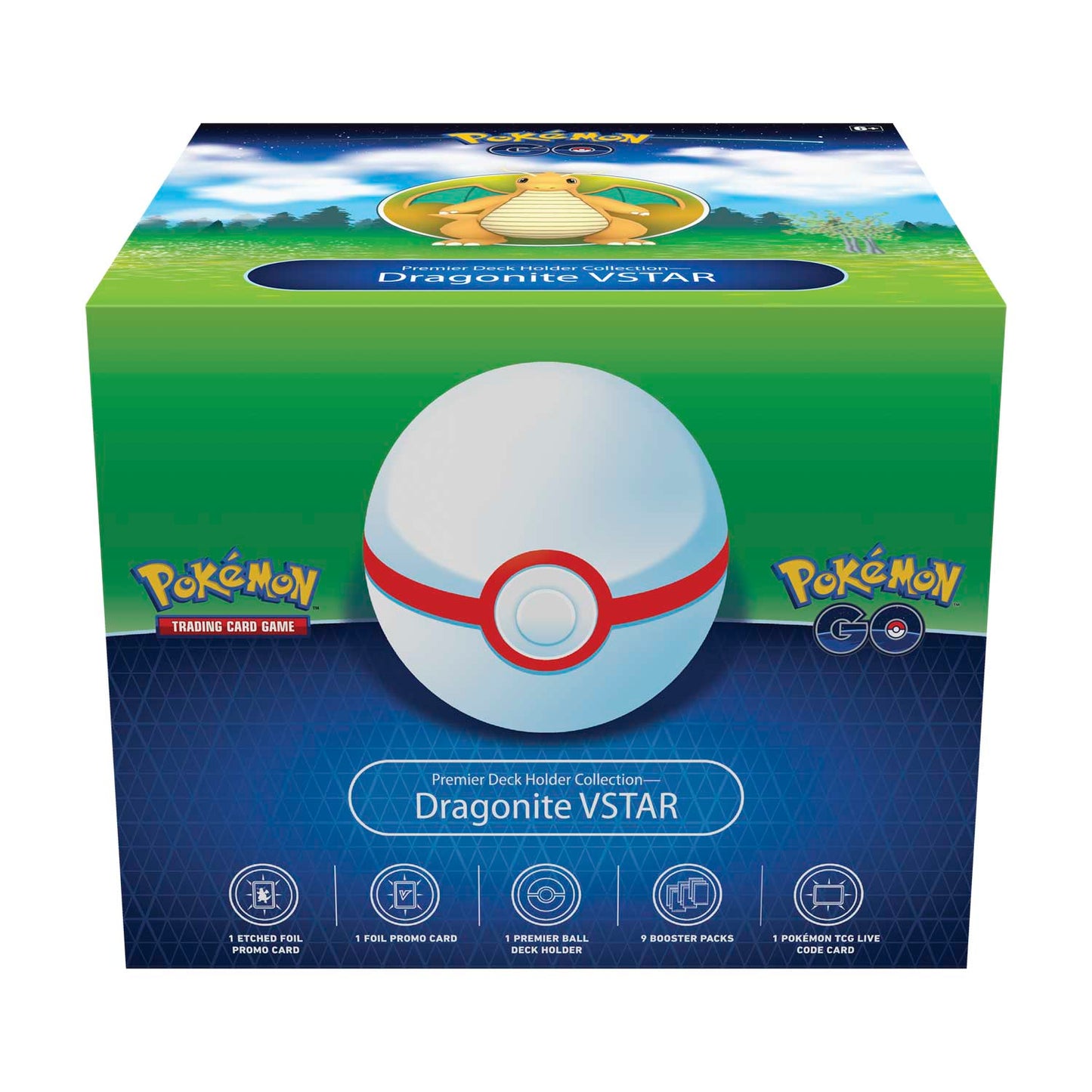 Pokémon - Sword & Shield - Pokemon Go - Premier Deck Holder Collection (Dragonite VSTAR)