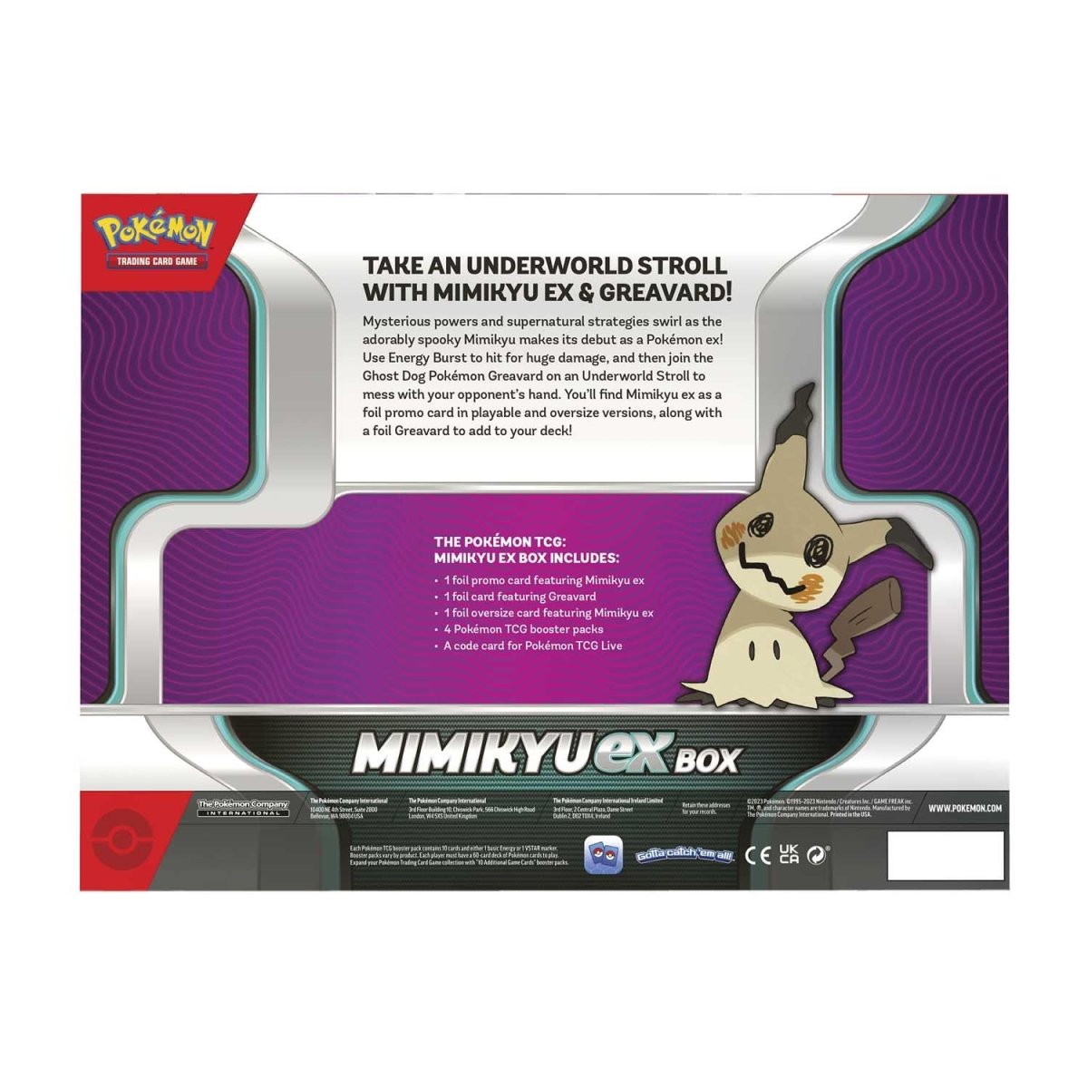 Pokémon TCG - Scarlet & Violet - Mimikyu Ex Box