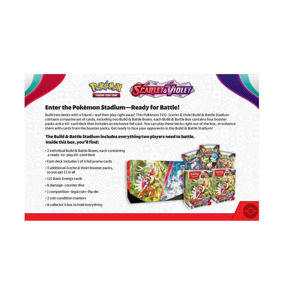 Scarlet & Violet Build and Battle Stadium