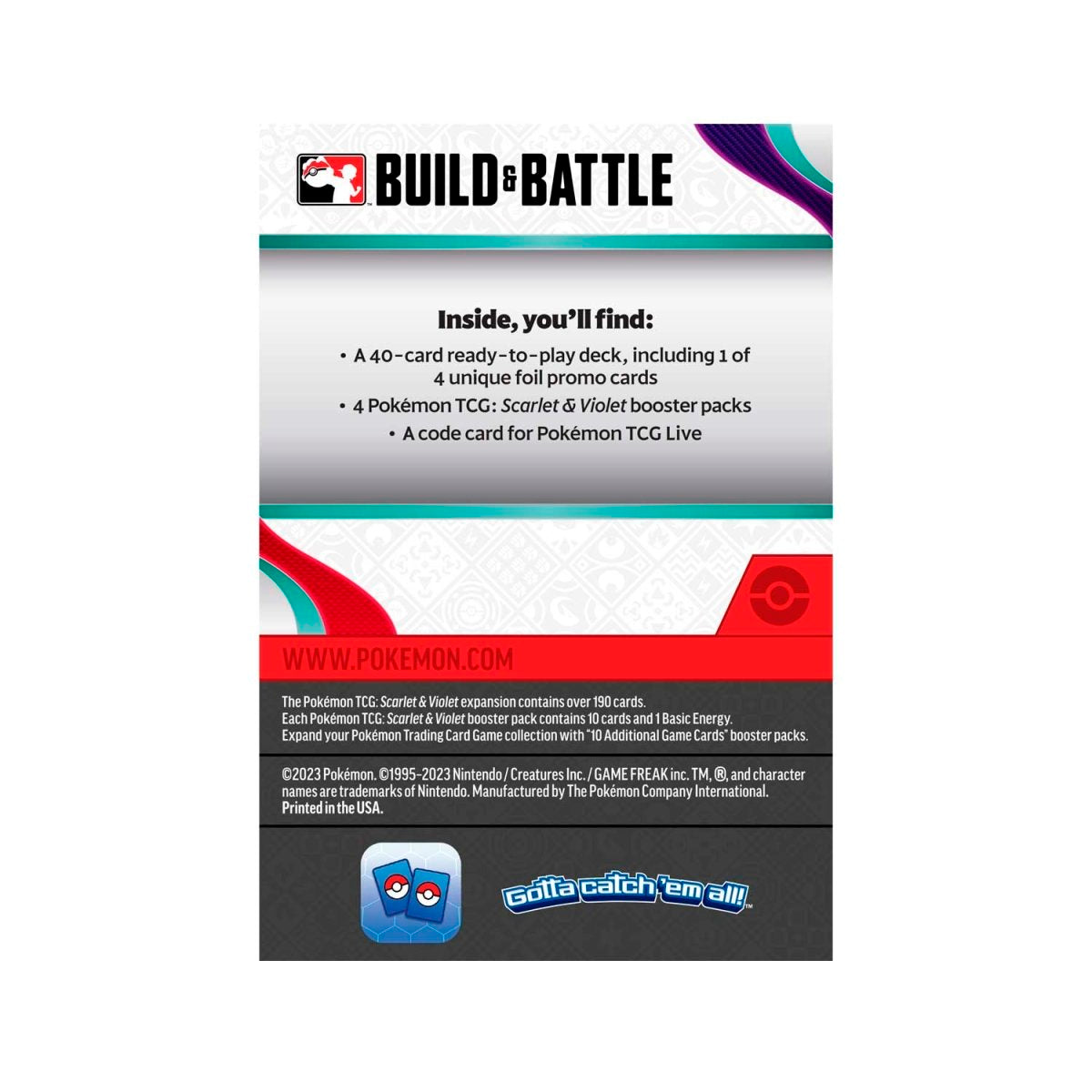 Pokémon TCG - Scarlet & Violet - Scarlet & Violet Base - Build and Battle Kit