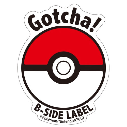 Pokémon - Pokeball Small Sticker (B-SIDE LABEL)