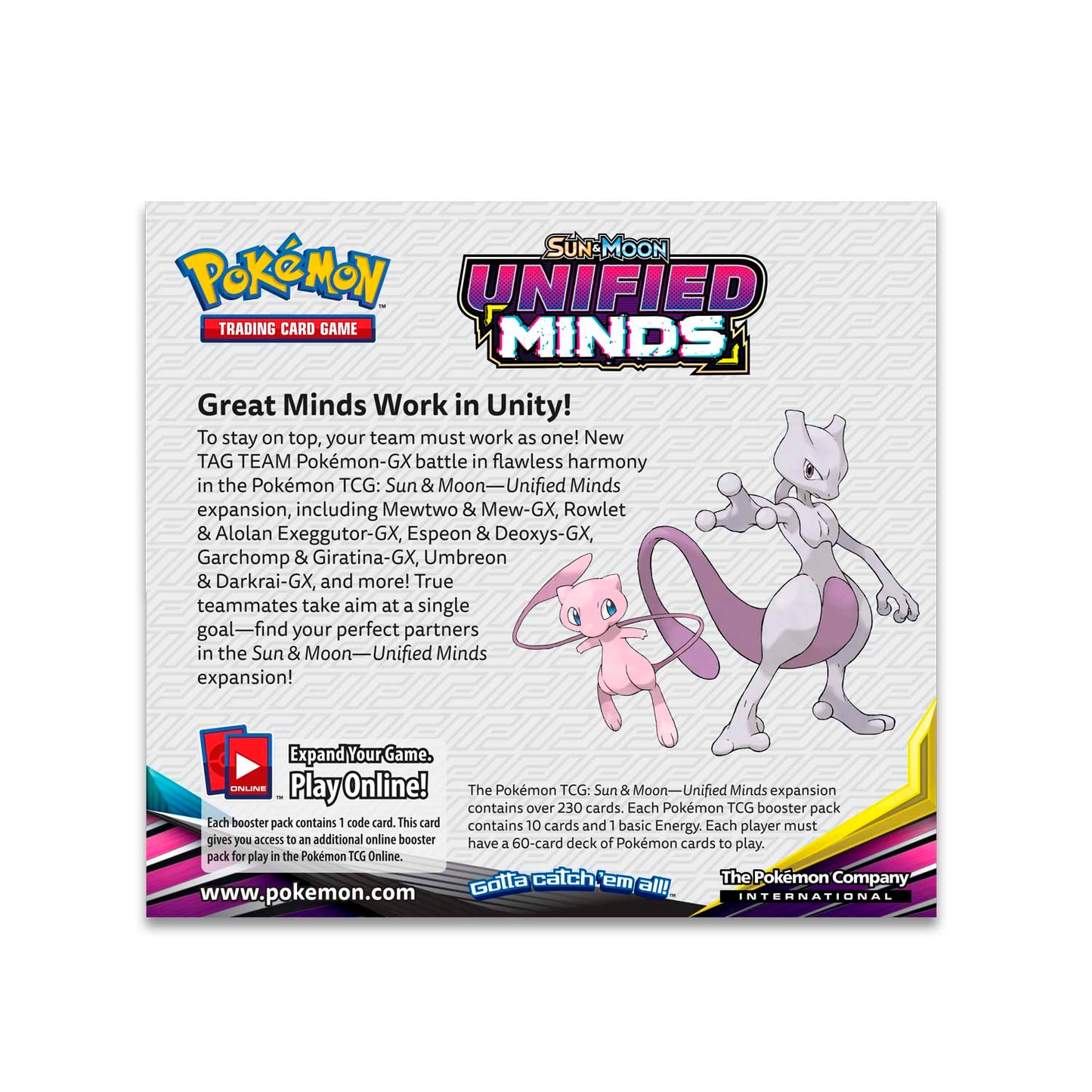 Sm Unified Minds Booster Box