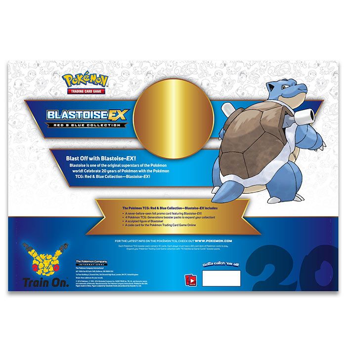 Pokémon TCG - XY - Generations - Blastoise EX Red & Blue Collection