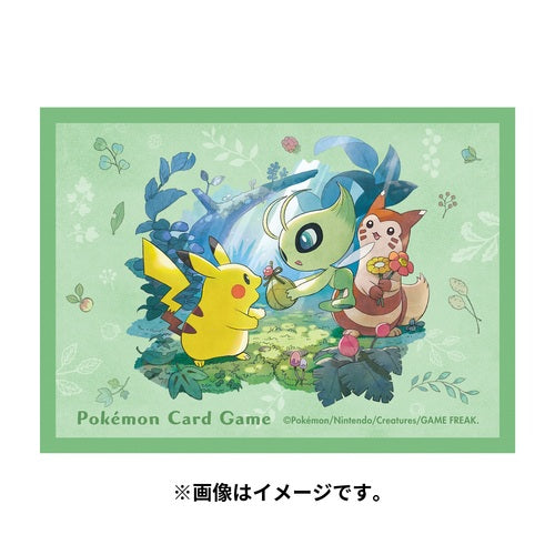 Pokémon Center Japan Official Sleeves: Celebi/Pikachu/Furret Sleeves