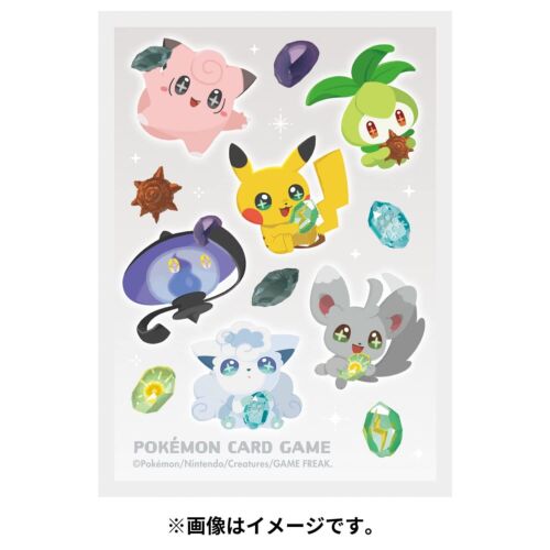 Pokémon Center Japan Official Sleeves: Evolution Stones Sleeves