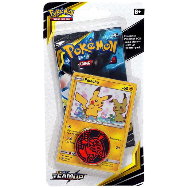 Pokemon - Team Up - Checklane Blister Pack - Pikachu