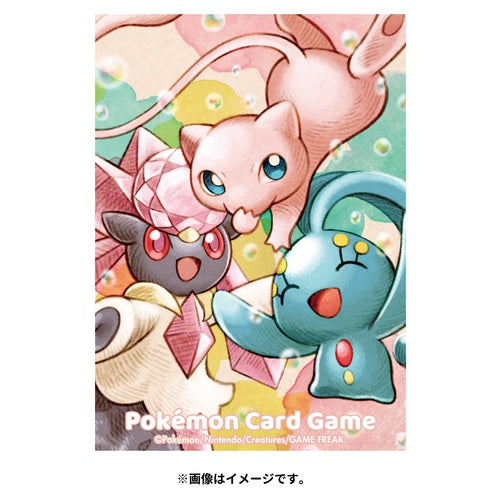 Pokémon Center Japan Official Sleeves: Mew / Manaphy Sleeves