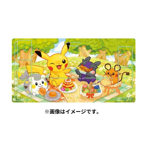 Pokémon Center Japan Official Playmat: Pokemon Picnic Playmat