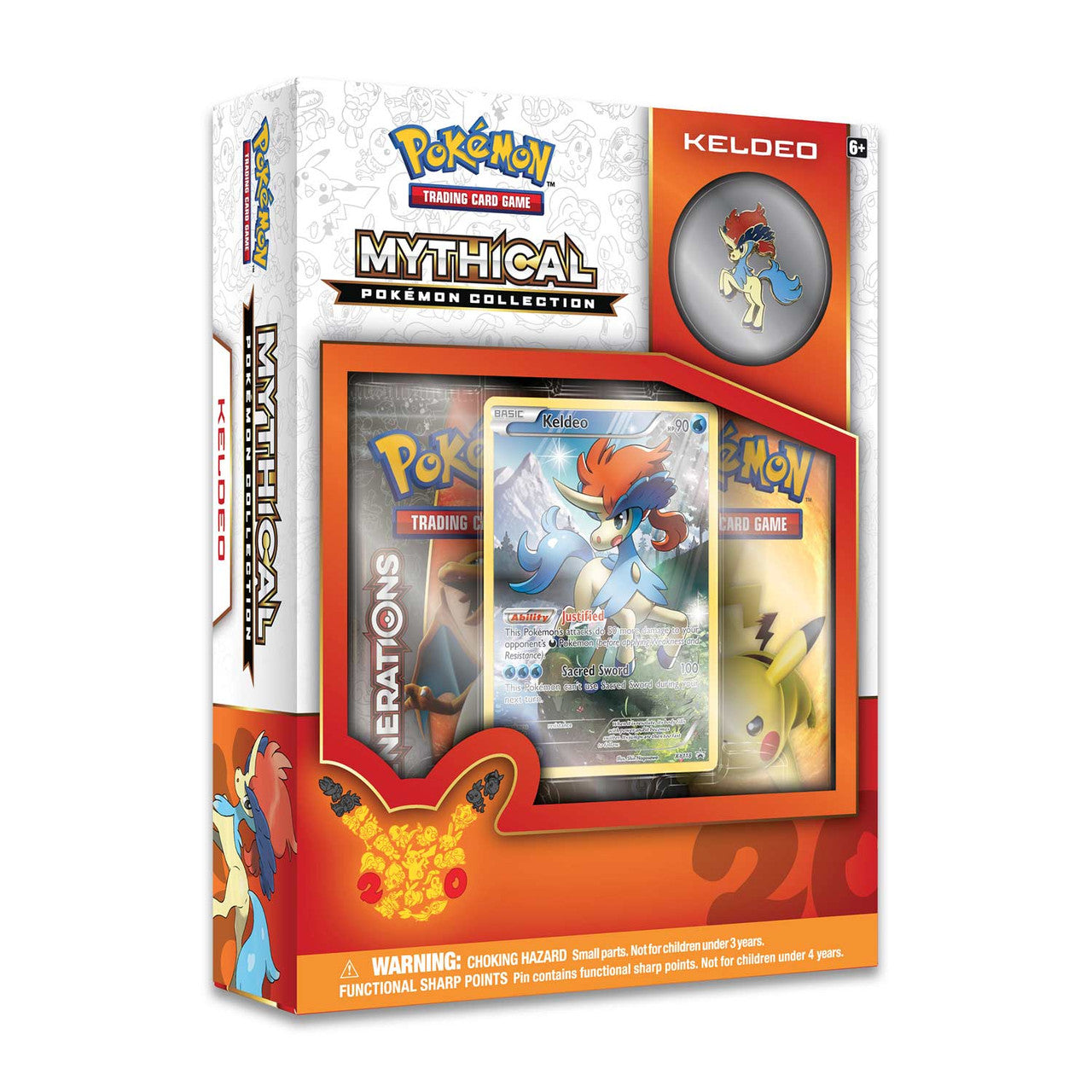 Pokémon TCG - XY - Generations - Mythical Pokémon Collection (Keldeo)