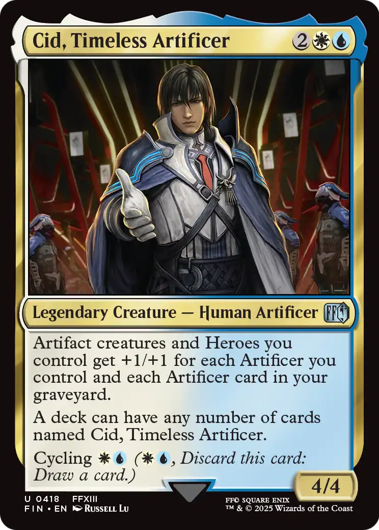 Cid, Timeless Artificer (FIN-418) [FINAL FANTASY]