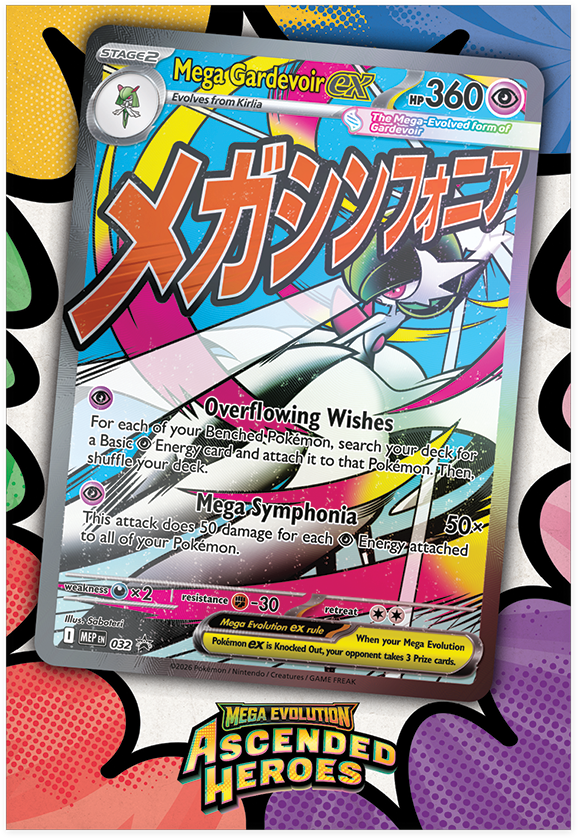 Pokémon - Mega Evolution - Ascended Heroes -  Premium Poster Collection