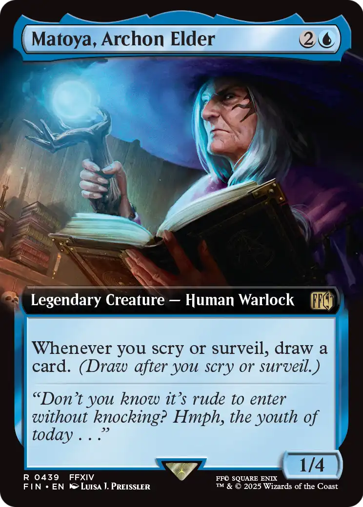 Matoya, Archon Elder (Extended Art) (FIN-439) [FINAL FANTASY]