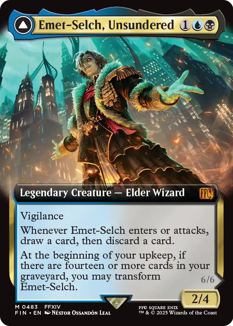 Emet-Selch, Unsundered (Extended Art) (FIN-483) [FINAL FANTASY] Foil