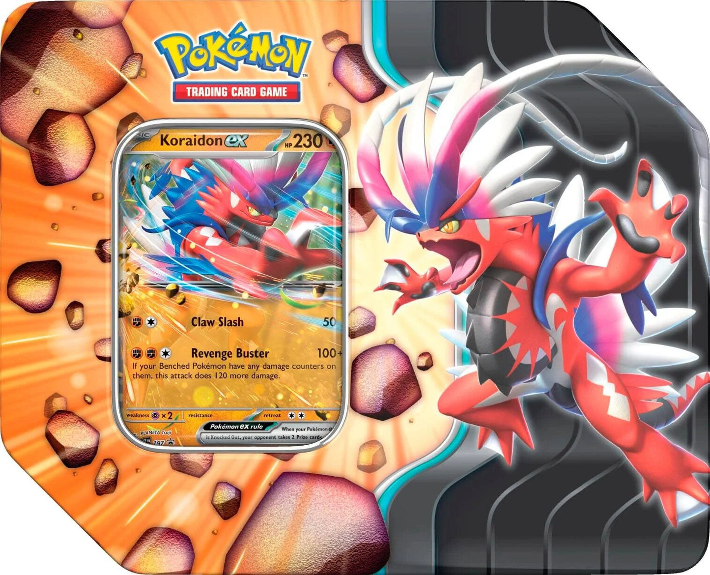Pokémon TCG - Scarlet & Violet - Slashing Legends Tin