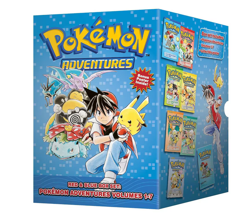 Pokémon Adventures Red & Blue Box Set (Vols. 1-7)