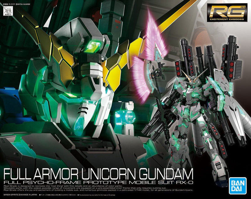 Bandai RG #30 1/144 Full Armor Unicorn Gundam 'Gundam UC'