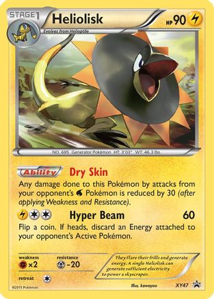Heliolisk - XY47/211 - XY Promos Holofoil