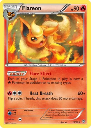 Flareon 13/98 - XY  Ancient Origins