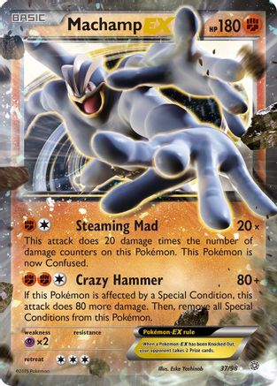 Machamp EX/98 - XY  Ancient Origins Holofoil
