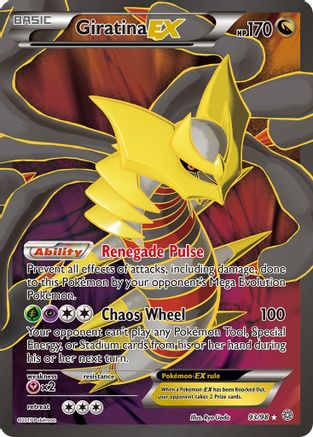Giratina EX (93 Full Art)/98 - XY  Ancient Origins Holofoil