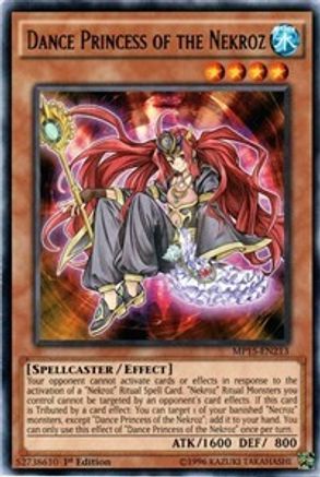 Dance Princess of the Nekroz (MP15-EN213) - 2015 Mega-Tins Mega Pack 1st Edition