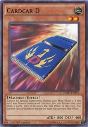 Cardcar D (HSRD-EN051) - High-Speed Riders 1st Edition