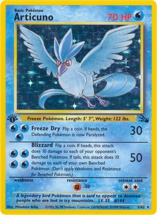 Articuno (2) 2/62 - Fossil