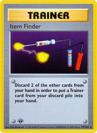 Item Finder 74 - Base Set Shadowless
