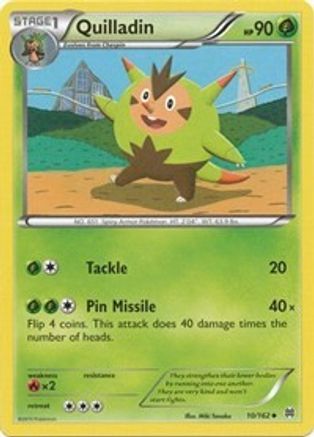 Quilladin 10/162 - XY  BREAKthrough