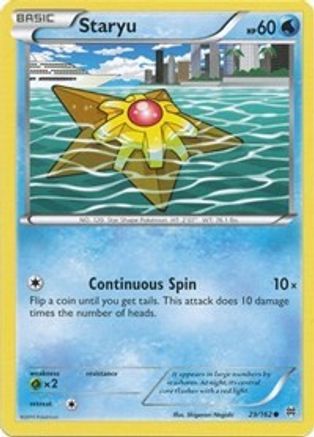 Staryu 29/162 - XY  BREAKthrough