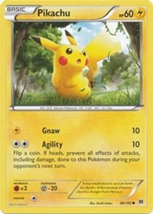 Pikachu 48/162 - XY  BREAKthrough